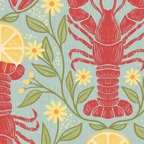 Daisy Citrus Lobsters - Large Scale