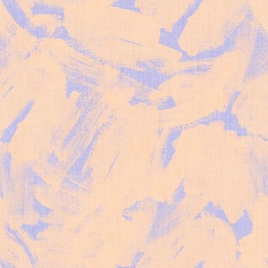 painted acrylic abstract brushstroke textured camo - Lilac and Powder Peach
