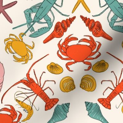 Retro crustaceans