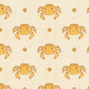 Cute Crab_Yellow_Cream Peach_17053478