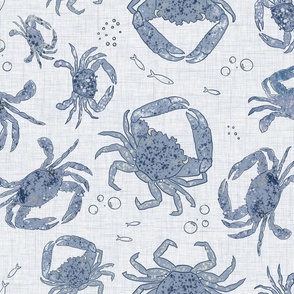 blue ocean crabs