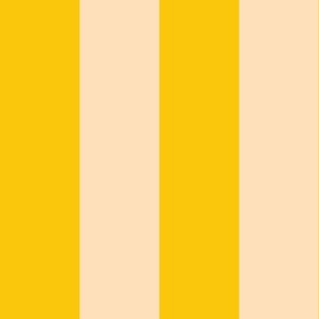 Bold-retro-1960s-lemon-yellow-vertical-stripes-on-a-vintage-beige-white---XL-jumbo