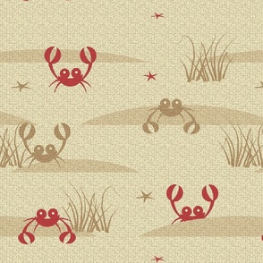 l - crabs on the beach