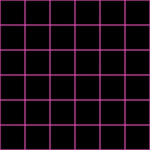 grid lines_3 inch square tiles_hot pink on black
