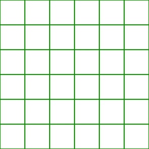 grid lines_3 inch square tiles_cucumber green on white