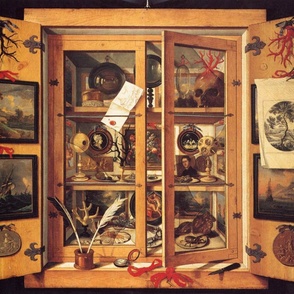 Cabinet Of Curiousities by Domenico Remps