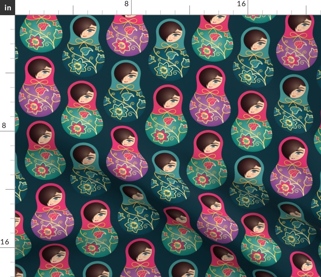 Matryoshka Helena Pattern