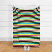 Bright Summer Stripe-coordinate, Summer, Safe Swim, Vivid, Colorful, Neon, Stripes