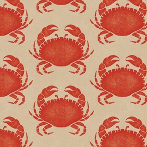 Crabs - extra large - red