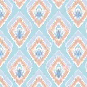  pastel colors geometric pattern retro rhombuses 