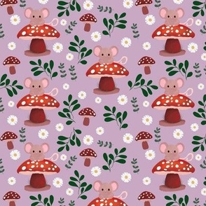 Forest Fables Woodland Mushroom Mice Meadow