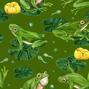 frog (marsh green)