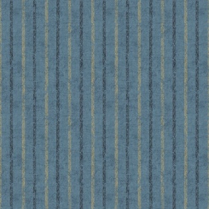 india folk stripe blue