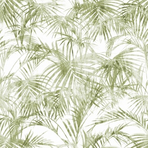 Palm Leaves Wallpaper Print