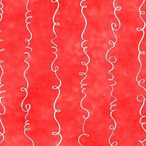 Red ribbon  - Medium size - Pop of Joy collection
