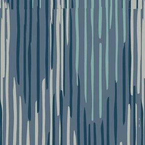 Ikat //Textured pattern//textured chevron//Shades of Blue//Large scale//Wallpaper//Home decor
