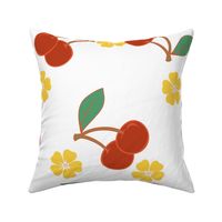 Cherry Orchard Charm (white) - Large