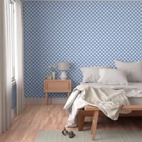 Checkered Ikat Cornflower Blue and WHite copy