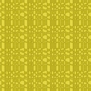 Checker Waves Tile GREEN Mini