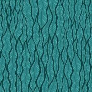 Seaweed Tile BLUE Large