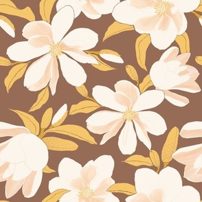 Magnolia Inspiration_Fragrant Blooms_Chocolate Brown