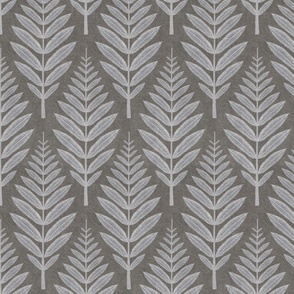 Leaf Pattern - Donkey Brown Grey