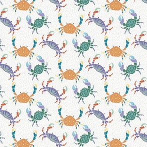 Sandy Colorful Crab Fiesta [blue] small