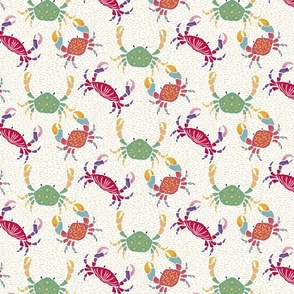 Sandy Colorful Crab Fiesta [red] small