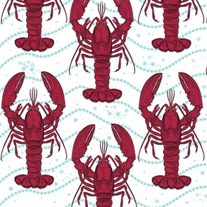 lobster white large scale 24''