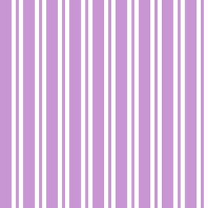 Wiscasset Fresh Lilac 1 Inch Stripe No 1
