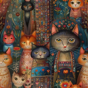 Bohemian Cottage Kitties