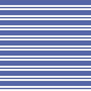 Wiscasset Old Schooner Blue 1 Inch Horizontal Stripe No 3