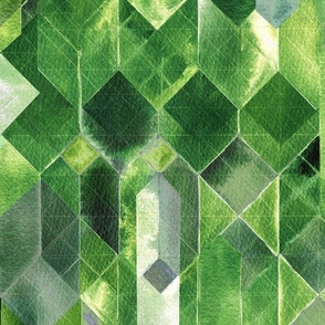 May Green. Uneven Geometry Collection
