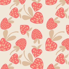Strawberry Medley --- Pantone Peach Plethora