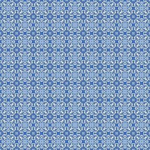 Smalls-Luxe Baroque Tile Romance (dark blue)