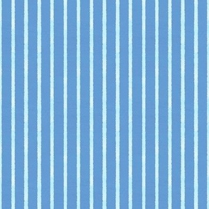 Lt Blue watercolor stripes on textured cobalt blue 