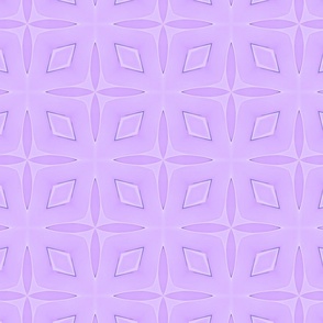 Purple Geometric Pattern with Diamond Shapes 