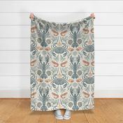 Crustacean Core | Large Scale | Muted Boho tones