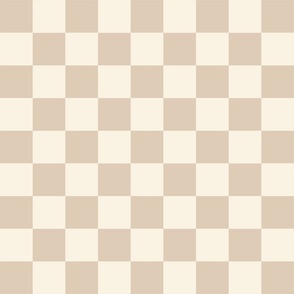 Classic Checker in sand and beige blender co-ordinate for bedding, quilting, kids coastal chic