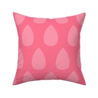 Handdrawn-vintage-light-pink-rain-drops-on-a-minimalist-bold-dark-pink-XL-jumbo