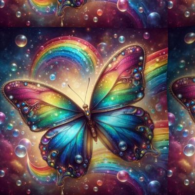 Beautiful Rainbow Butterfly