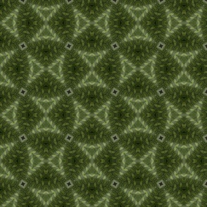 geometric chlorella green - triangle 