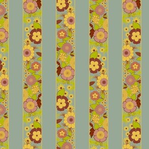vintage flower pattern 12x12x150 