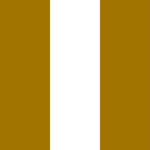   6 “ Stripes in Brown and White (Medium Brown) 