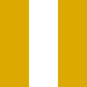  6 “ Stripes in Yellow and White (Gold Metal Yellow) 