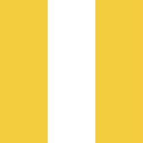  6 “ Stripes in Yellow and White (Mustard Yellow) 