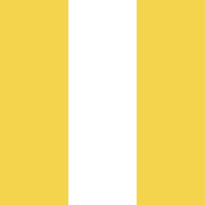 6 “ Stripes in Yellow and White (Safety Yellow) 