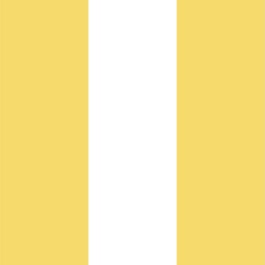 6 “ Stripes in Yellow and White (Pineapple Yellow)