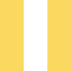 6 “ Stripes in Yellow and White (Sunny Yellow) 