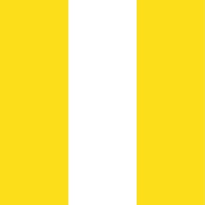  6 “ Stripes in Yellow and White (Psychedelic Yellow) 